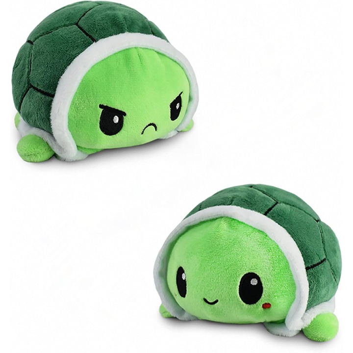 Плюшена играчка HERUSI мека цветна костенурка 20x15см