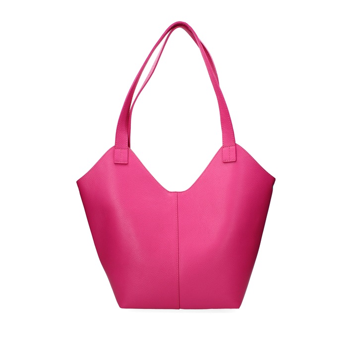 Roberta Rossi, Geanta hobo de piele, Fucsia