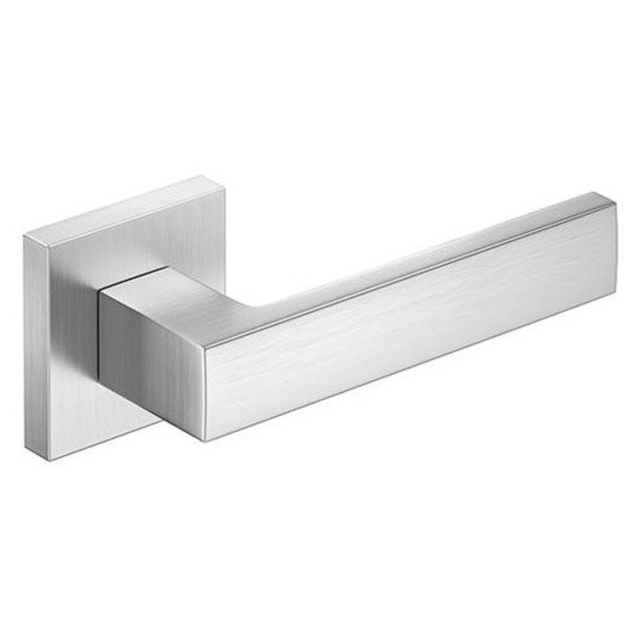 Manere usi CUBE, crom satin, fara rozeta