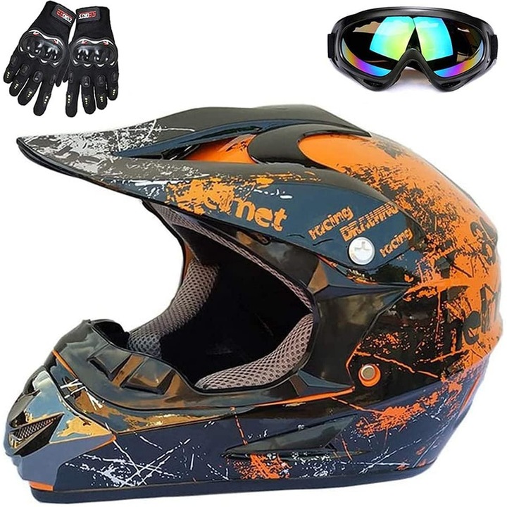 Casca motocicleta, QttvbTna, 11, M