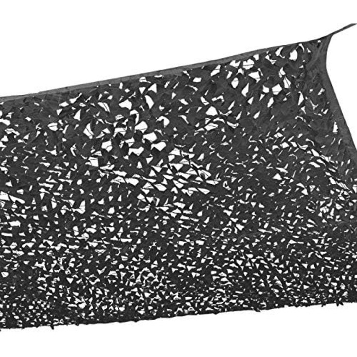 Правоъгълен сенник Камуфлажен дизайн 4x6 М Сив