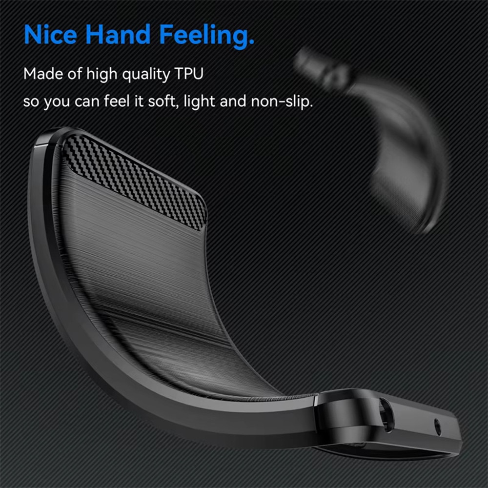 Husa pentru Honor 400 Smart 5G / 400 Smart 4G / X7d 4G - Techsuit Carbon Silicone - Black