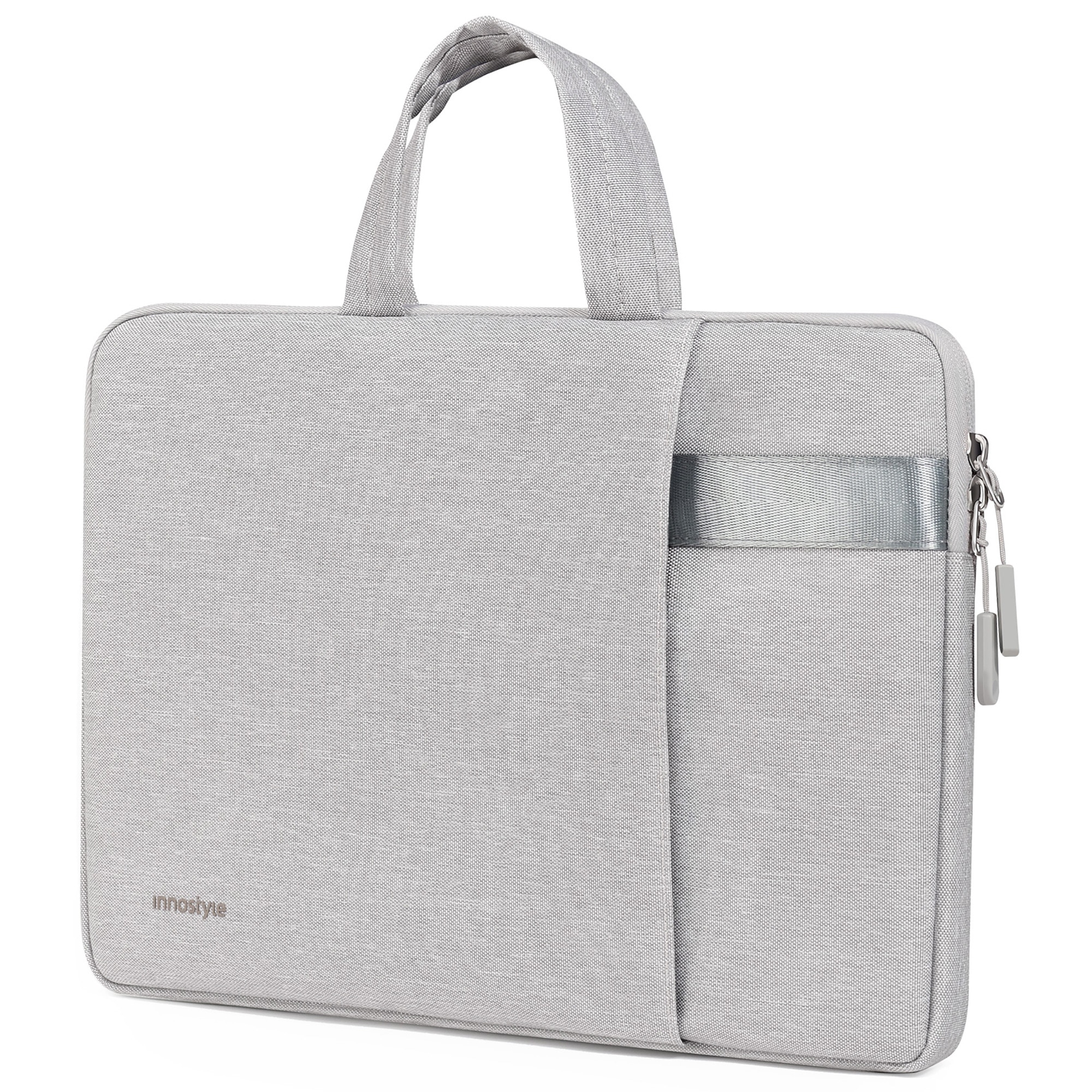 Geanta laptop impermeabila Innostyle DailyFlow 16", gri, design ergonomic, ultralight 290g