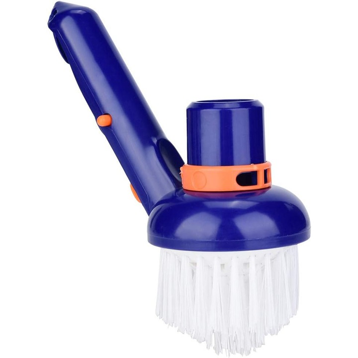Medence porszívó kefe, kompakt, nylon, 3cm, 112g