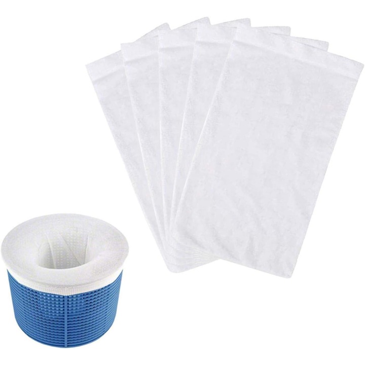 Filtru rotund pentru skimmer de piscina, plasa de filtru pentru skimmer, sosete, filtru cu sac, filtru cu sac