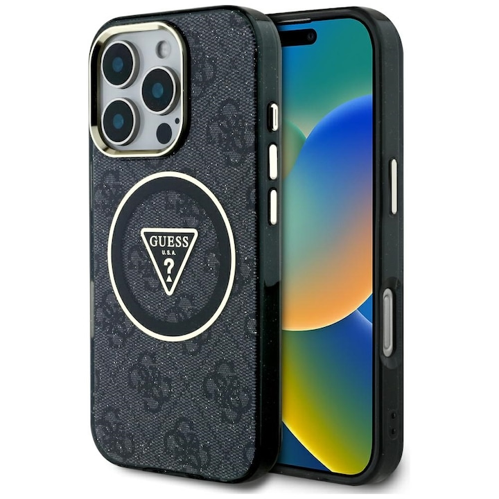 Tok iPhone 16 Pro, N32, polikarbonát, fekete