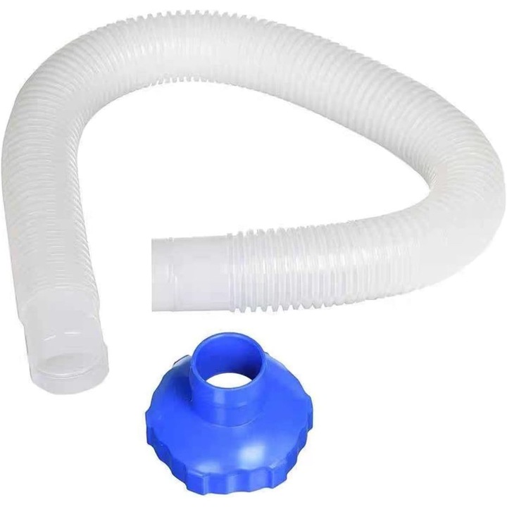 Medence szkimmer tömlő, Szűrőtömlő adapter felületi szkimmerhez, Tömlő és adapter medence szkimmerhez, Szkimmer készletek föld feletti medencékhez