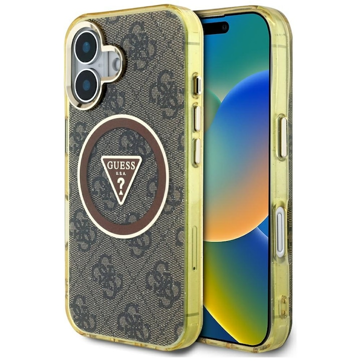 Tok iPhone 16, N34, polikarbonát, barna telefonhoz