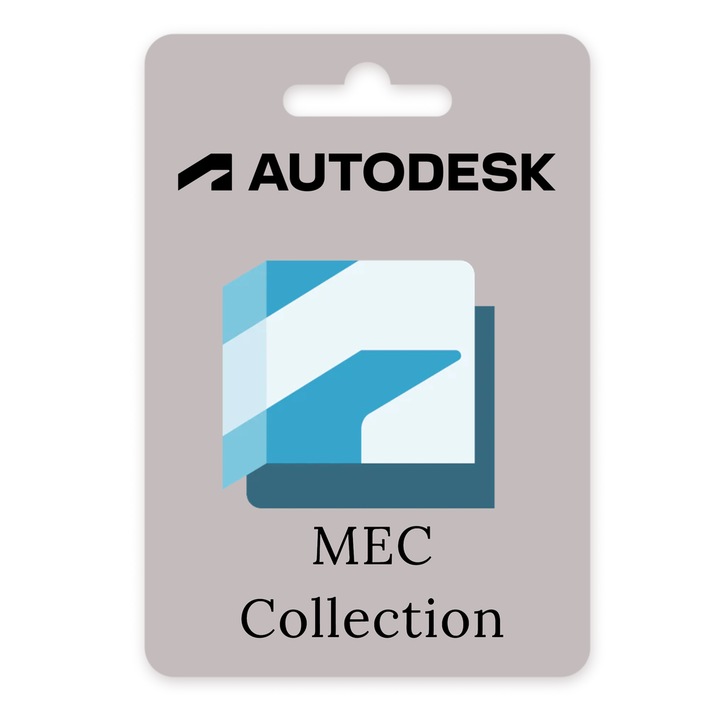 Licenta Autodesk MEC Collection Commercial, software proiectare, asociere cont, valabilitate 1 an