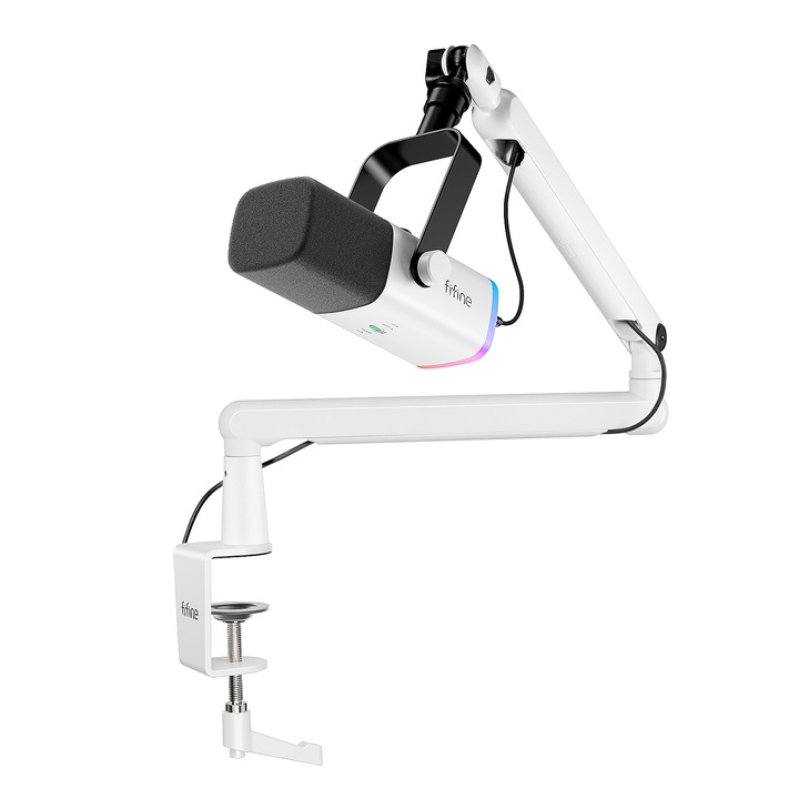 TAM8W XLR/USB dinamikus stúdiómikrofon csuklós szárral
