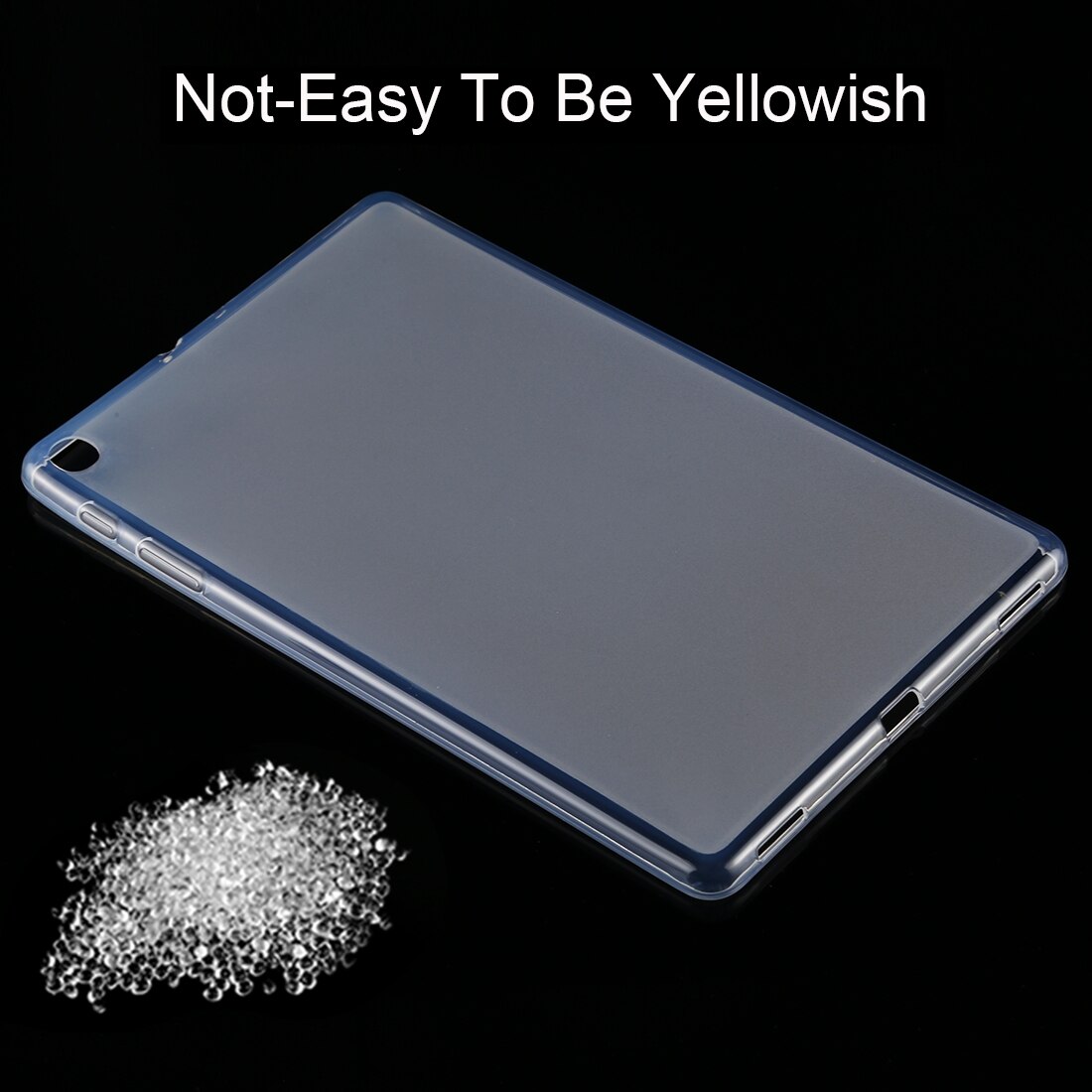 Husa tableta pentru Galaxy Tab A 10.1, 2019, TPU subtire 0.75mm, lacuita in exterior, mata in interior, protectie moale