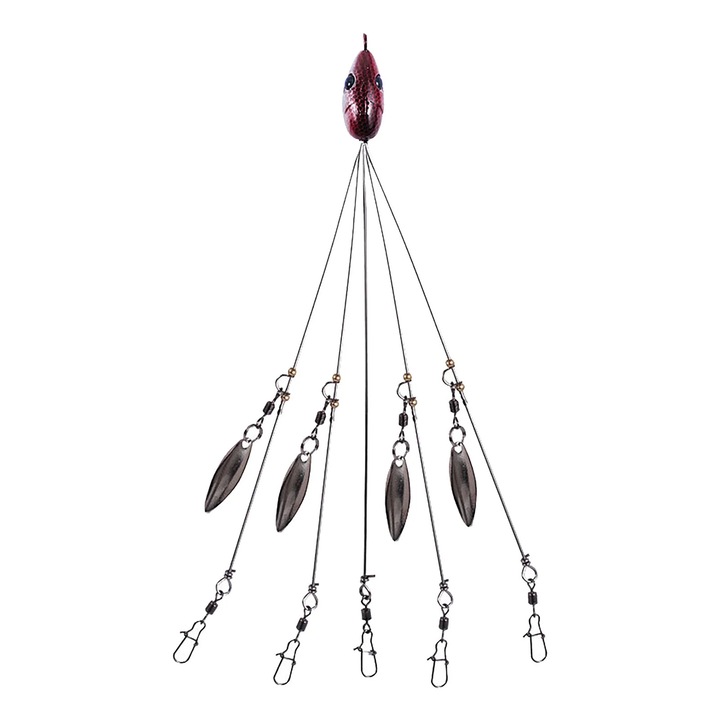 Montura pescuit umbrela 5 brate YANYXR, 20cm, metalica
