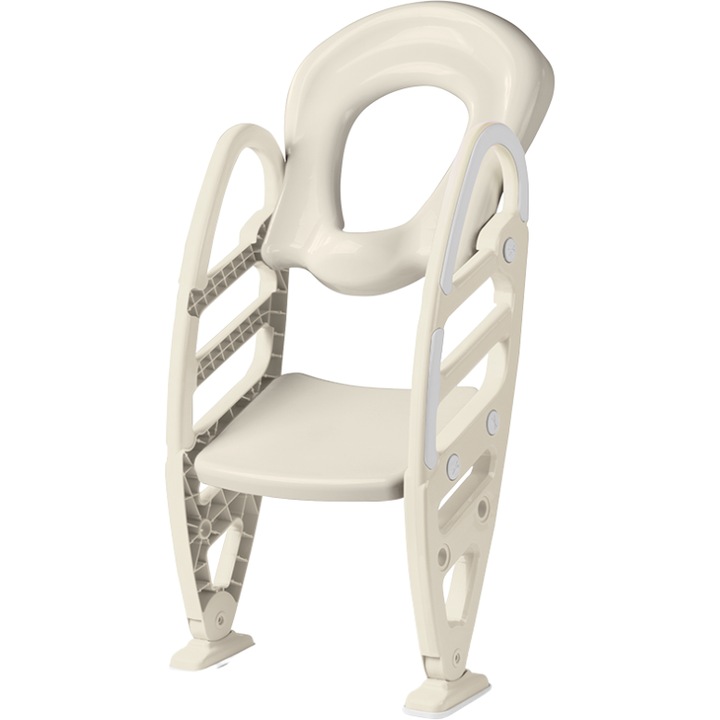 WC szűkítő lépcsővel - bézs