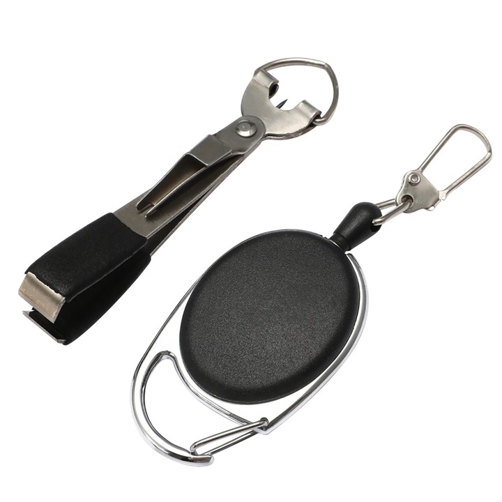 Unealta monturi YANYXR negru 8.7x2.2cm cu taietor si ascutitor