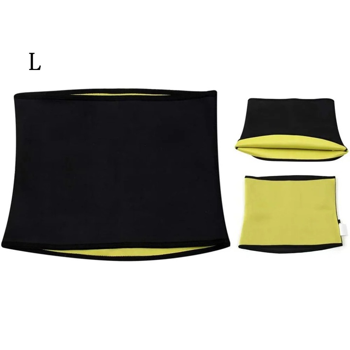 YANYXR karcsúsító öv, fekete-sárga, S-XXL, 28-29.5x60-71cm