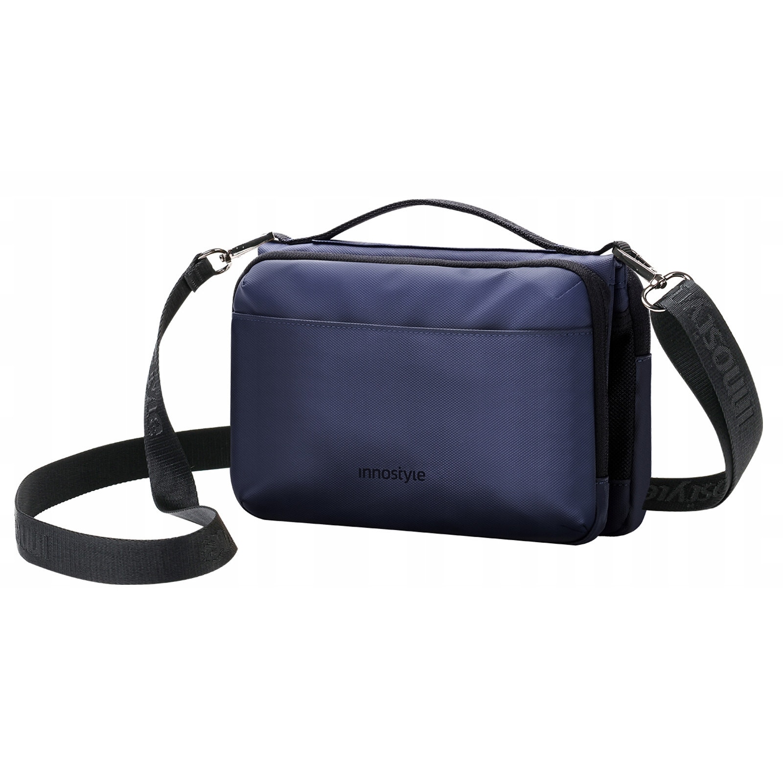 Geanta impermeabila Innostyle FlexiCarry, 2L, design ergonomic, material DuPont 1680D, albastru, 23x16x4cm