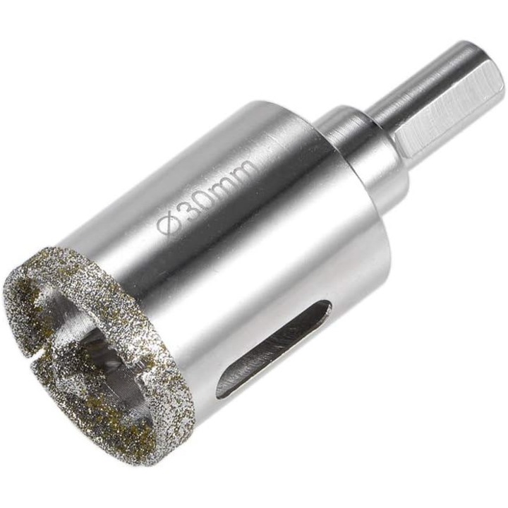 Set de 2 bormasini ceramice 30mm, Enforose, taieturi rapide, acoperire cu diamant, pentru diverse materiale