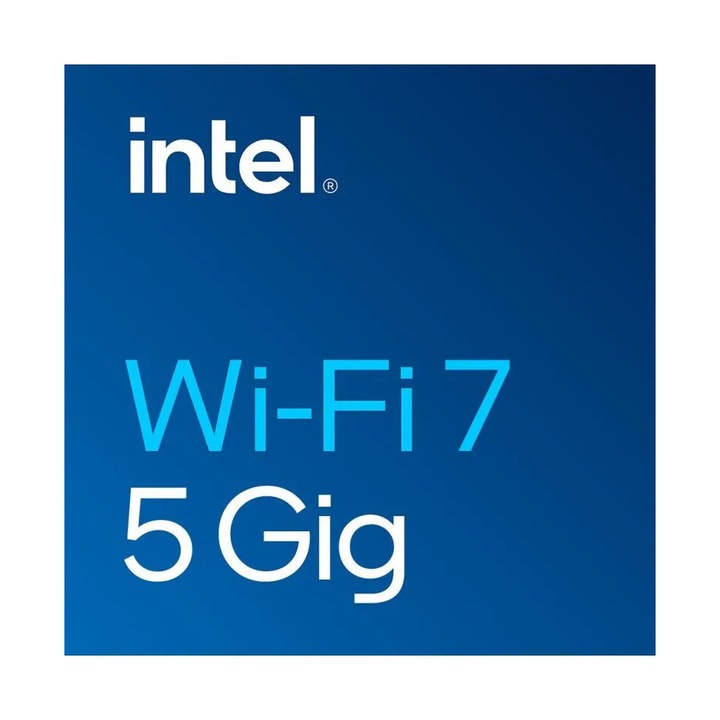 Intel Wi-fi 7 be200 intern wlan / bluetooth 5800 mbit/s