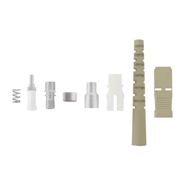 Set conector fibra optica, SC/UPC, Multimod, 3.0 mm