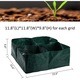 Suport flori, 4 grile, PVC, multicolor, 60x60x25cm