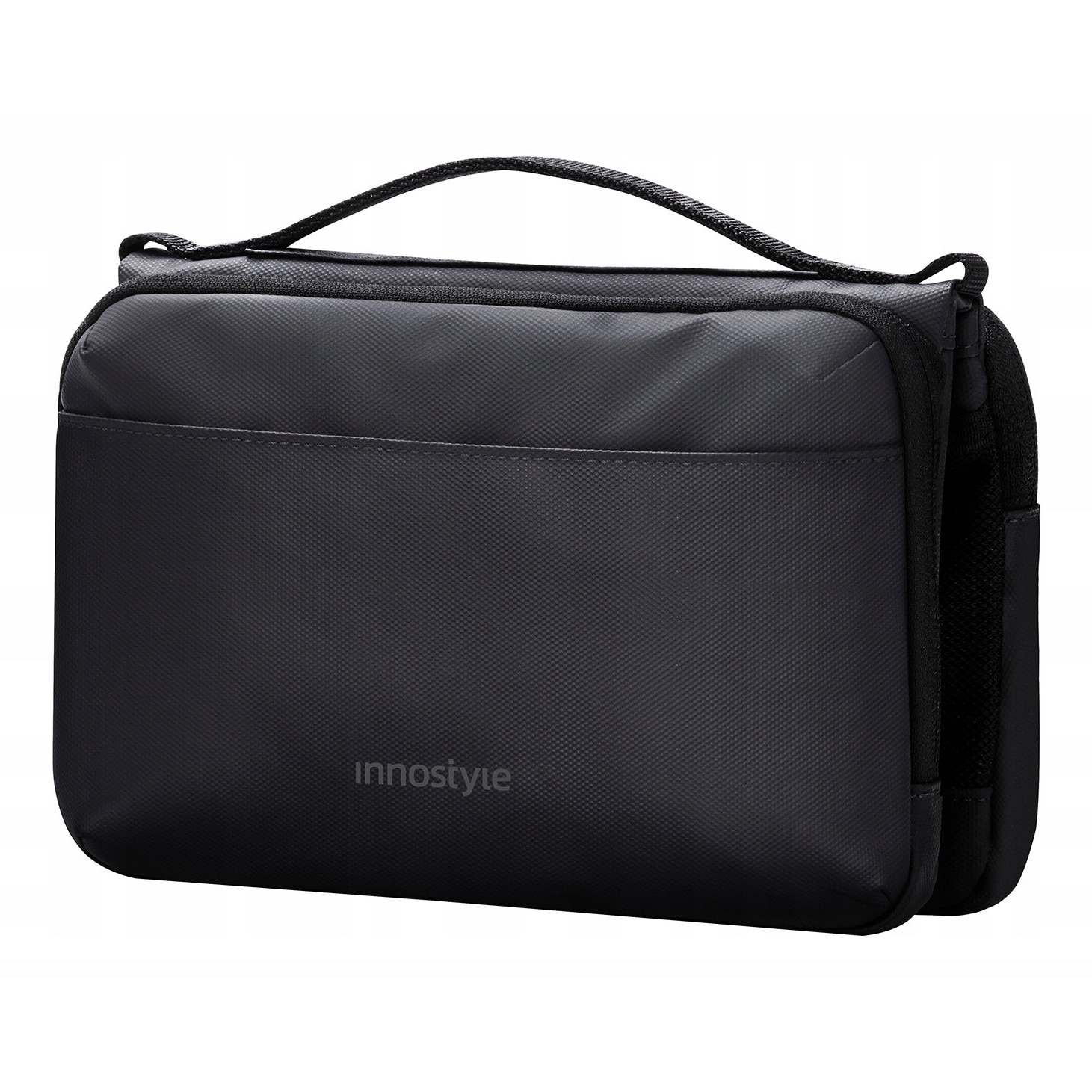 Geanta laptop impermeabil de umar FlexiCarry, 2L, design ergonomic, material DuPont 1680D, negru, 23x16x4cm