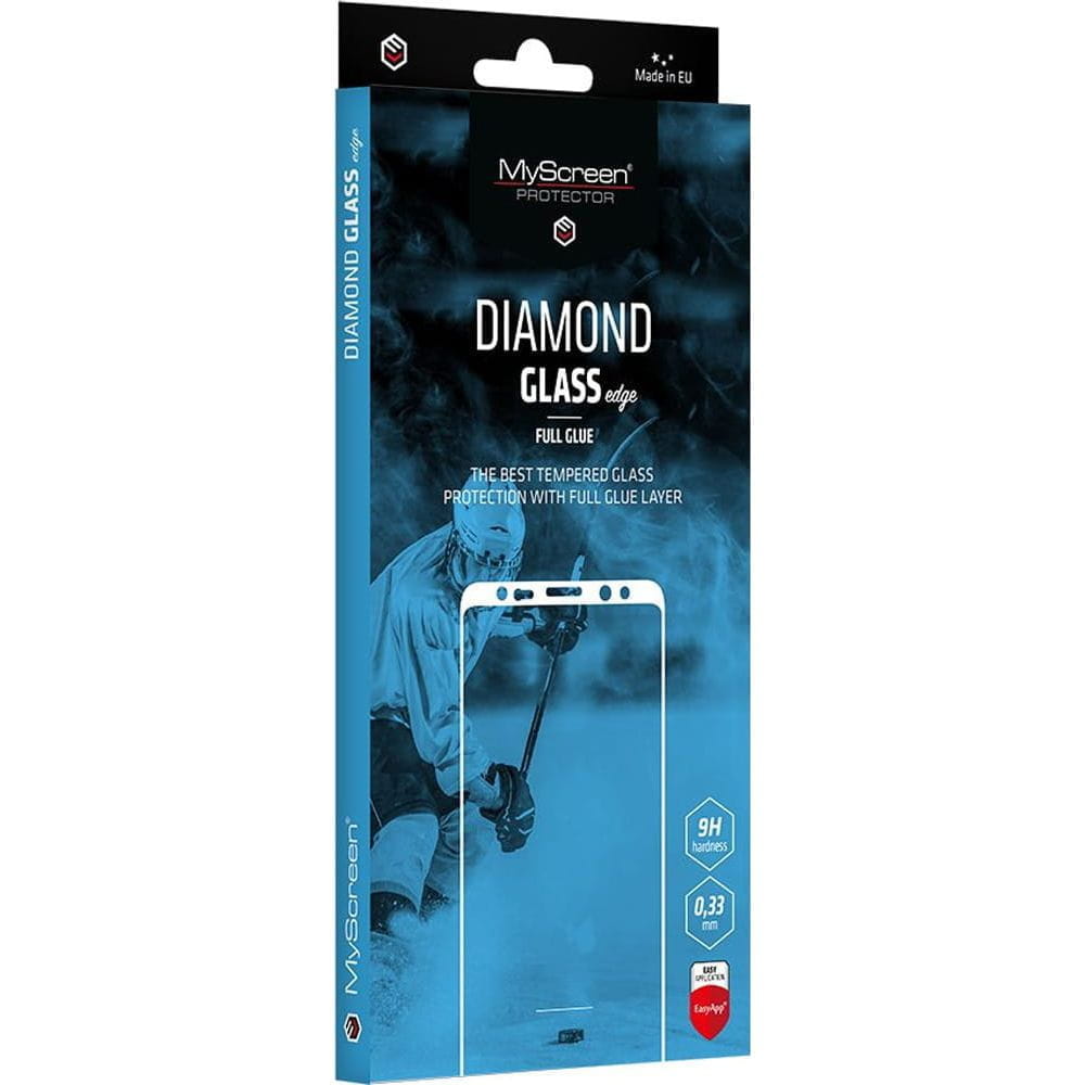 Sticla MyScreen Diamond Glass Edge Full Glue pentru Google Pixel 9a, transparenta