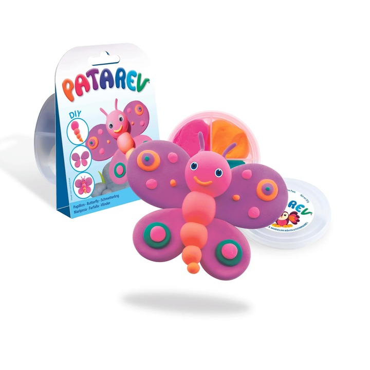 Patarev modellező szett, Sentosphere, 12 darabos, állatok, többszínű
