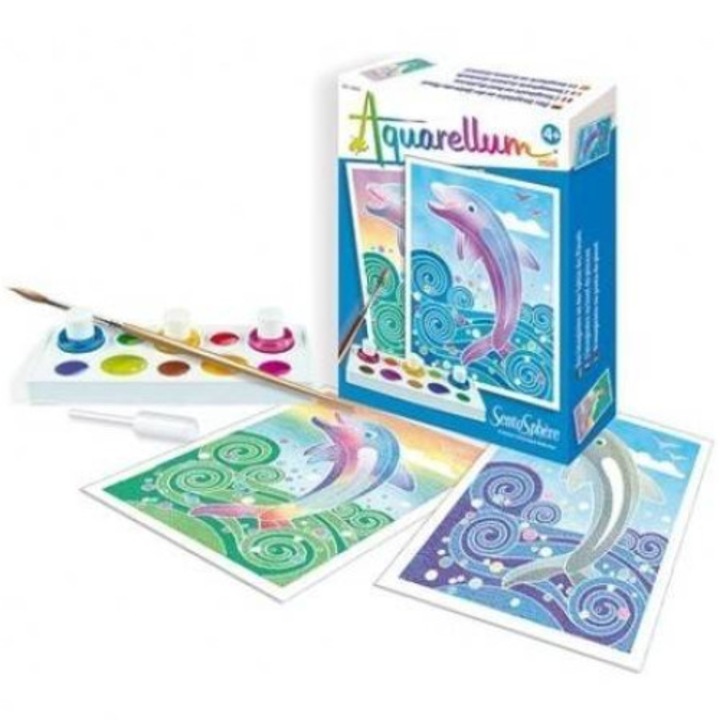 Aquarellum Mini delfinek