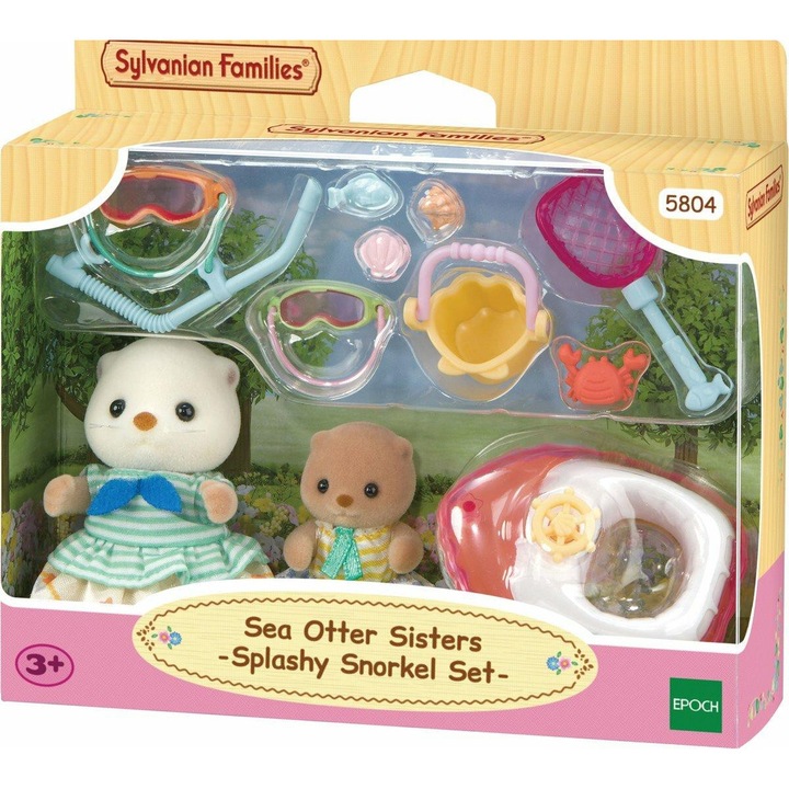 Sylvanian Families - Vidre de mare surori – Set de inot 5804