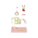 Комплект фигурки за детска площадка Sylvanian Families Baby Castle, 8 части, многоцветни, за деца на 3 години