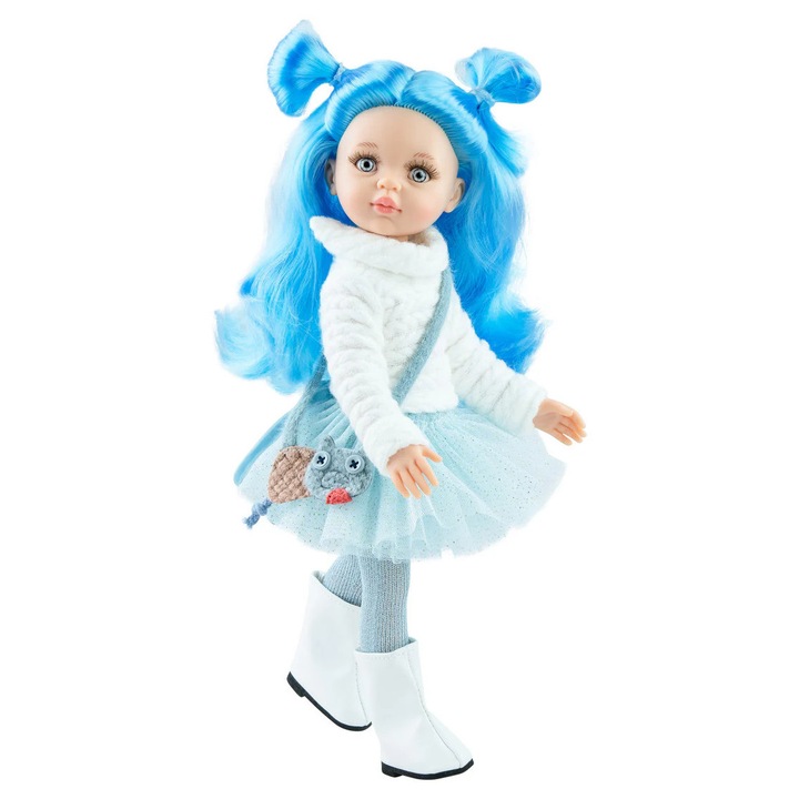 Baba, Paola Reina, 32cm, vanília illattal, kézzel készített