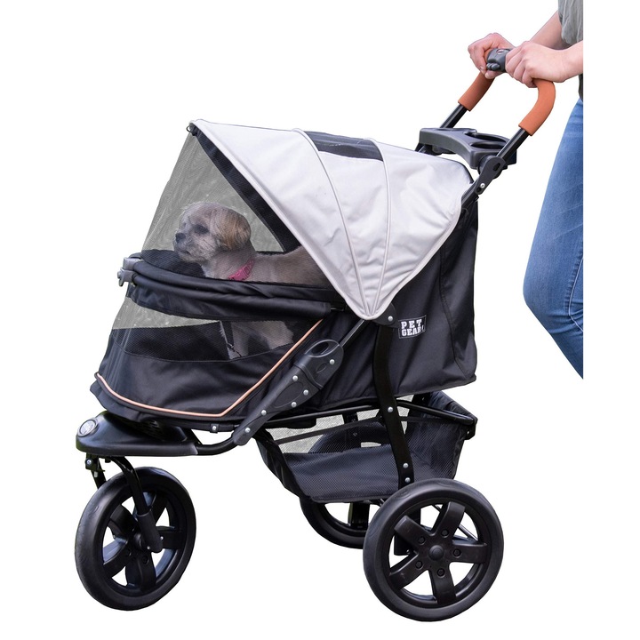 Количка за домашни любимци - Pet Gear - Количка за кучета и котки без цип, Summit Grey