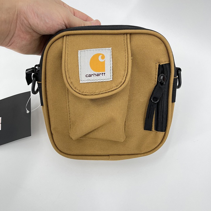 Válltáska, vízálló, 1.7L, khaki, 17x17x7cm