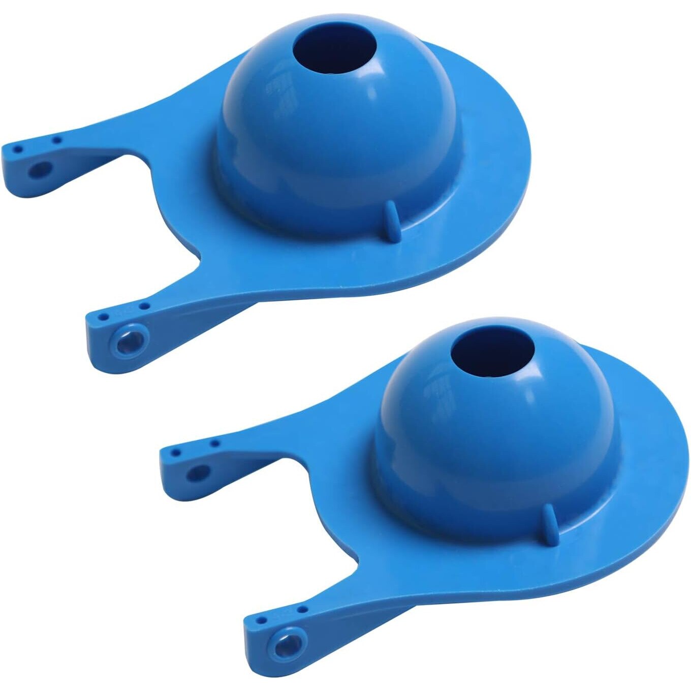 Set 2 deflectoare pentru toaleta, albastru, 2.2 inch, usor de instalat ...