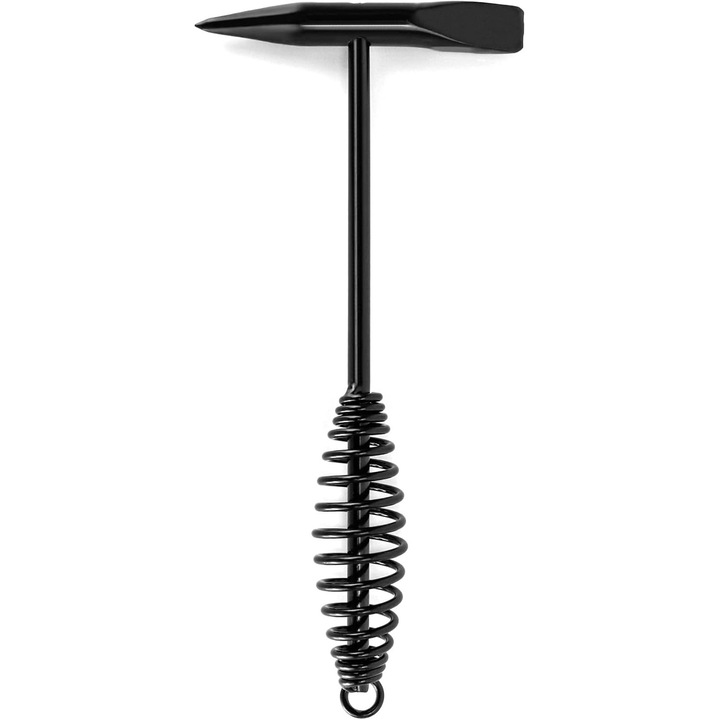 Ciocan de sudura, 10.5", cu maner cu arc spiral, pentru curatare sudura si spart gheata