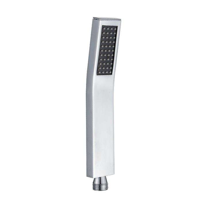 Dus de mana din alama, design L, presiune inalta, cromat, functie unica