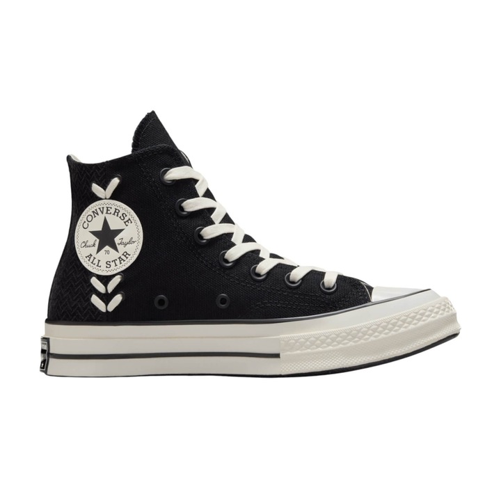 Pantofi sport Converse Chuck 70 Crafted Laces 44718, Negru