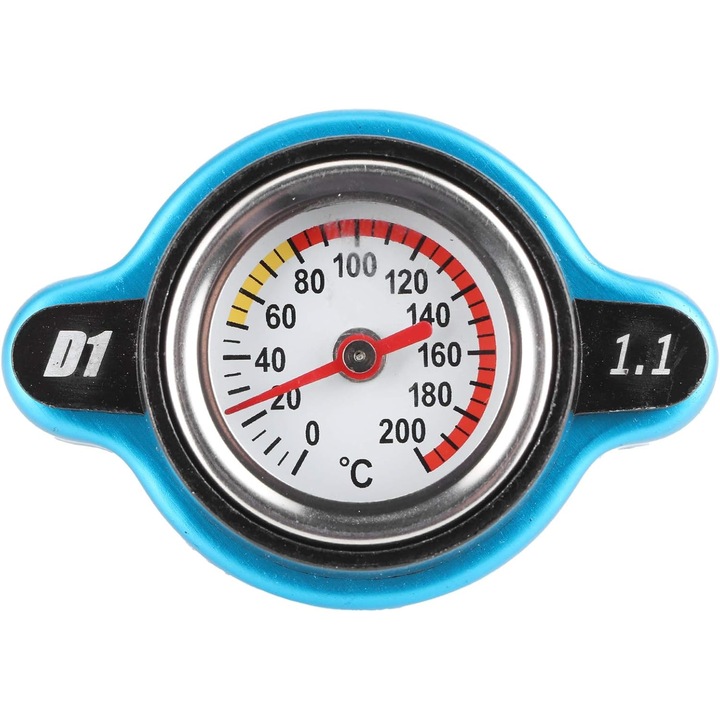 Capac radiator constant temperatura, universal, impermeabil, cu termometru, 1.1bar