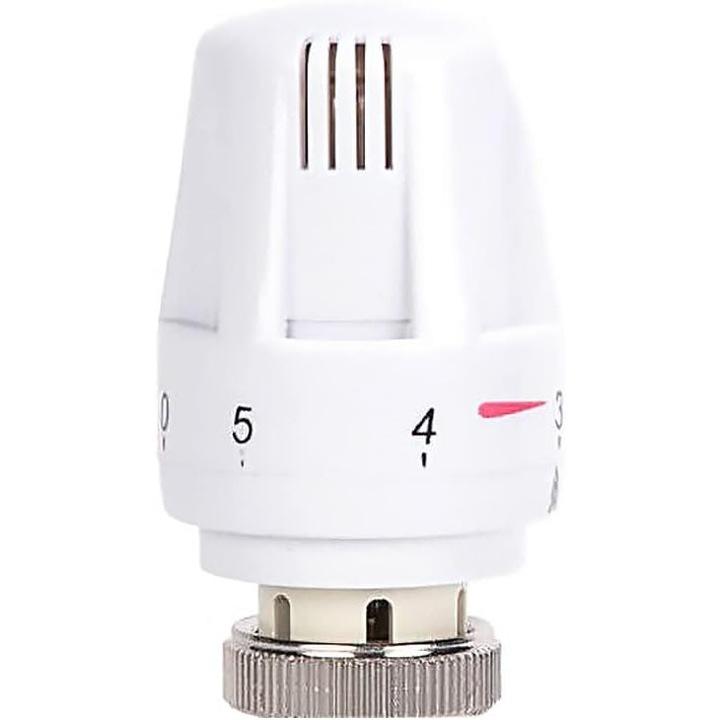 Robinet standard automat pentru controlul temperaturii, 1 cap, design compact, din alama si plastic