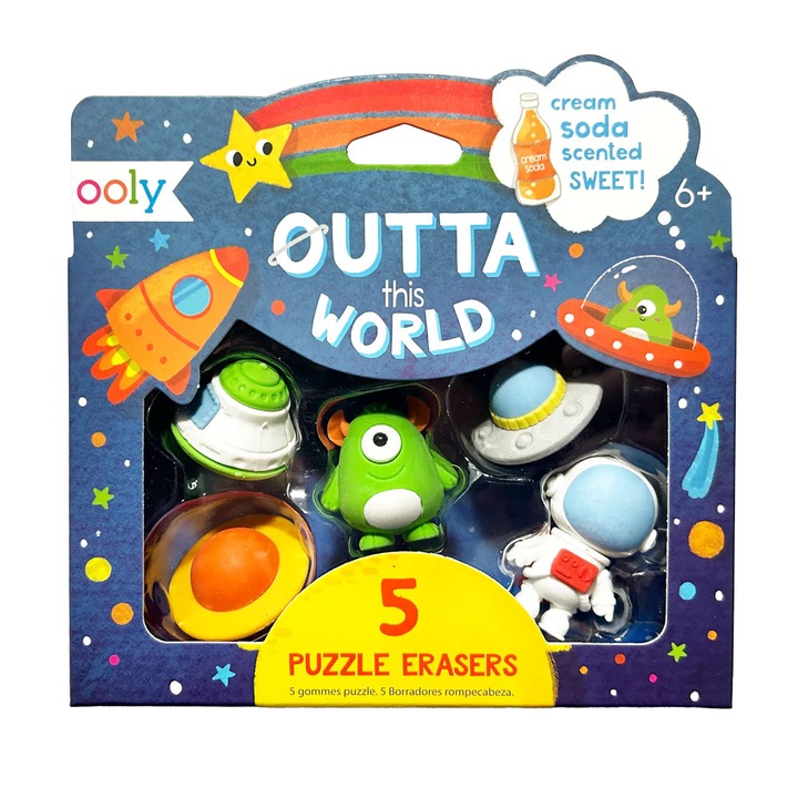 Radiere parfumate: Spatiu (Set of 5)