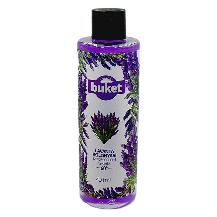 Apa de colonie 60° aroma de lavanda (Pet), turceasca Buket 400 ML