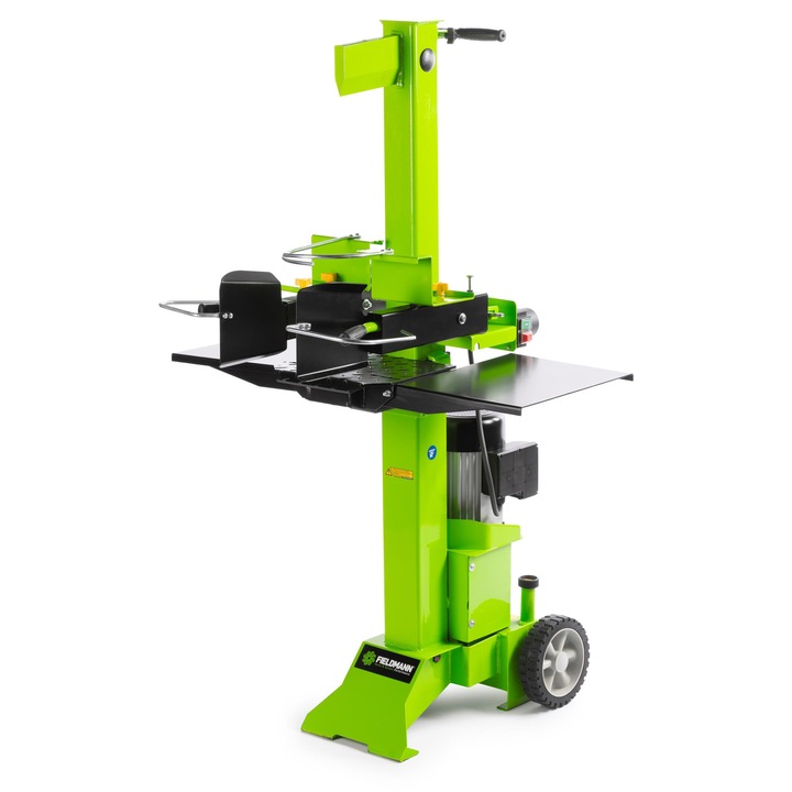 Fieldmann FZLS 1007V-E Rönkhasító 3000 W, 25, 2 MPa hidraulikus nyomás, 7 T vágási erő, Zöld