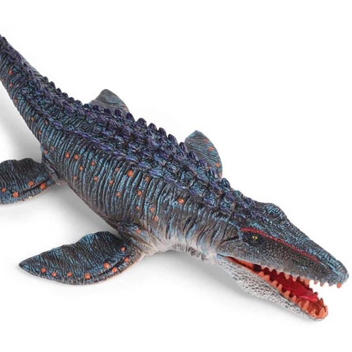 Model de dinozaur Mosasaurus, Cozevdnt, 34x12.5x5.5cm, din plastic, 0.280KG
