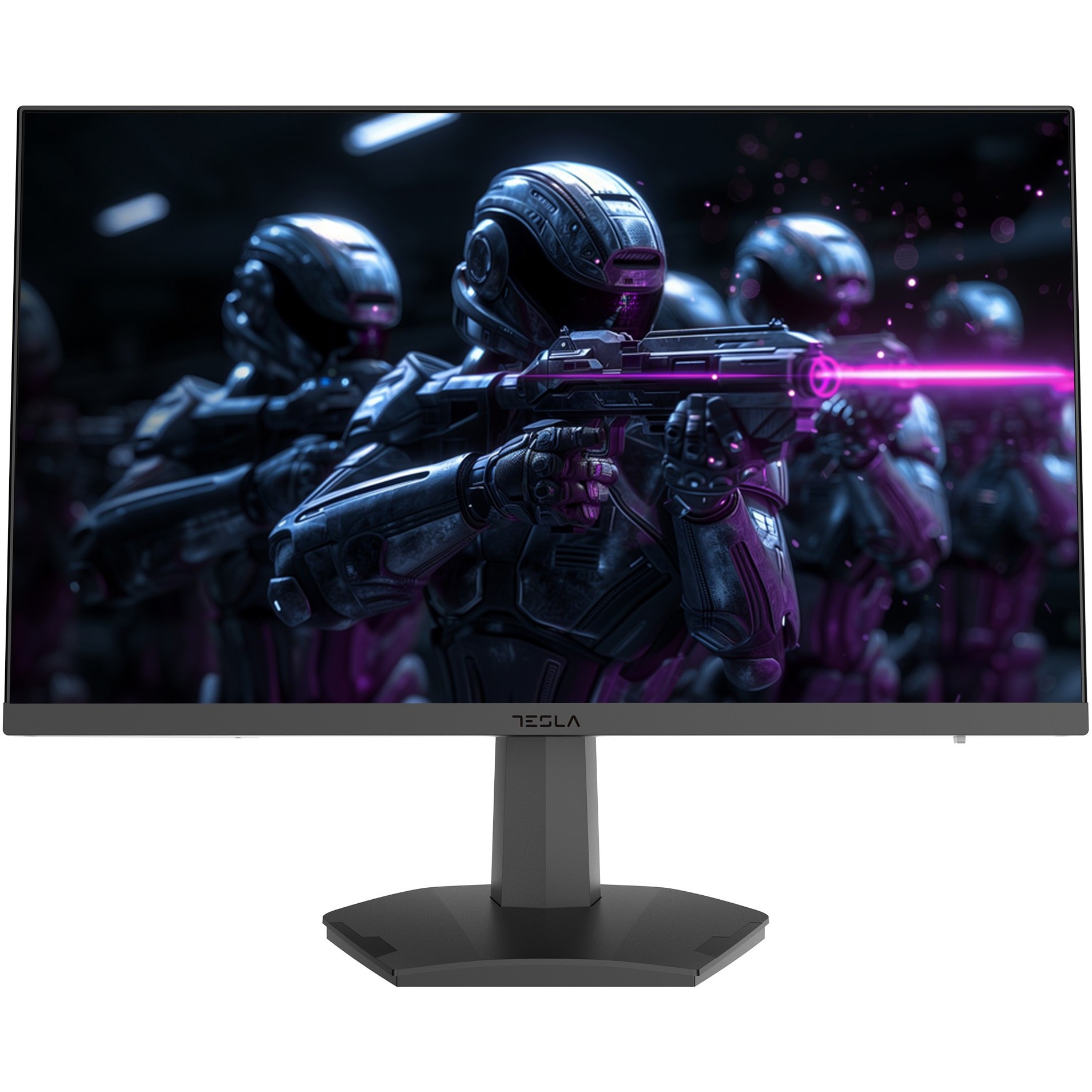 Monitor Tesla LED Gaming, 27GH645BQ, 27", IPS, QHD (2560x1440), 180 Hz, 1 ms, Anti-glare, 2x HDMI 2.0, 1x DP 1.2, Conector DC, HDR, Clasa F, Negru