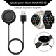 Incarcator Smartwatch, compatibil Xiaomi Watch H1 / Watch 2 Pro / Watch S2, S3, S4 Wireless, Cablu alimentare 1m, Negru