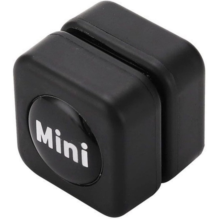 Perie magnetica pentru acvariu, mini, 5x5x2,7 cm, negru