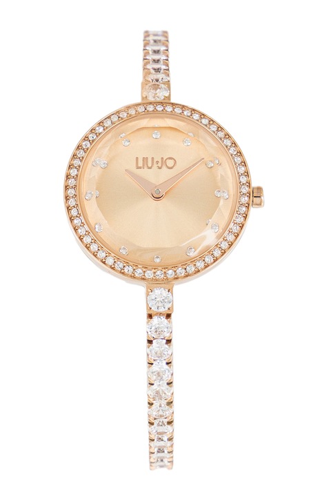 Liu Jo, Kerek rozsdamentes acél analóg karóra, Rózsaarany