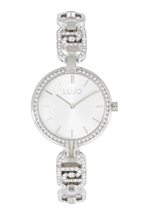 Liu Jo, Rozsdamentes acél karóra kristályokkal díszítve, Ezüstszín