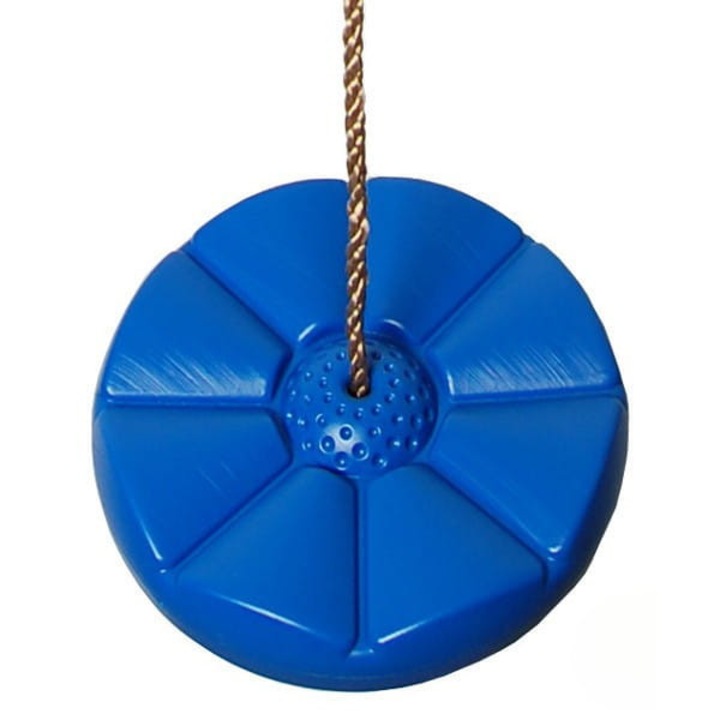 Leagan copii Bello Giardino, forma floare, albastru, 31x6cm, inaltime maxima 180cm, fixare pe tavan