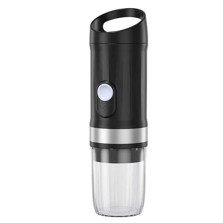 Преносима кафемашина с нагряване на вода, Съвместима с Nespresso, Dolce Gusto, Tchibo капсули, Налягане 20 бара, Мляно кафе, Топло/студено екстрахиране, Безжична, Перфектна за пътуване